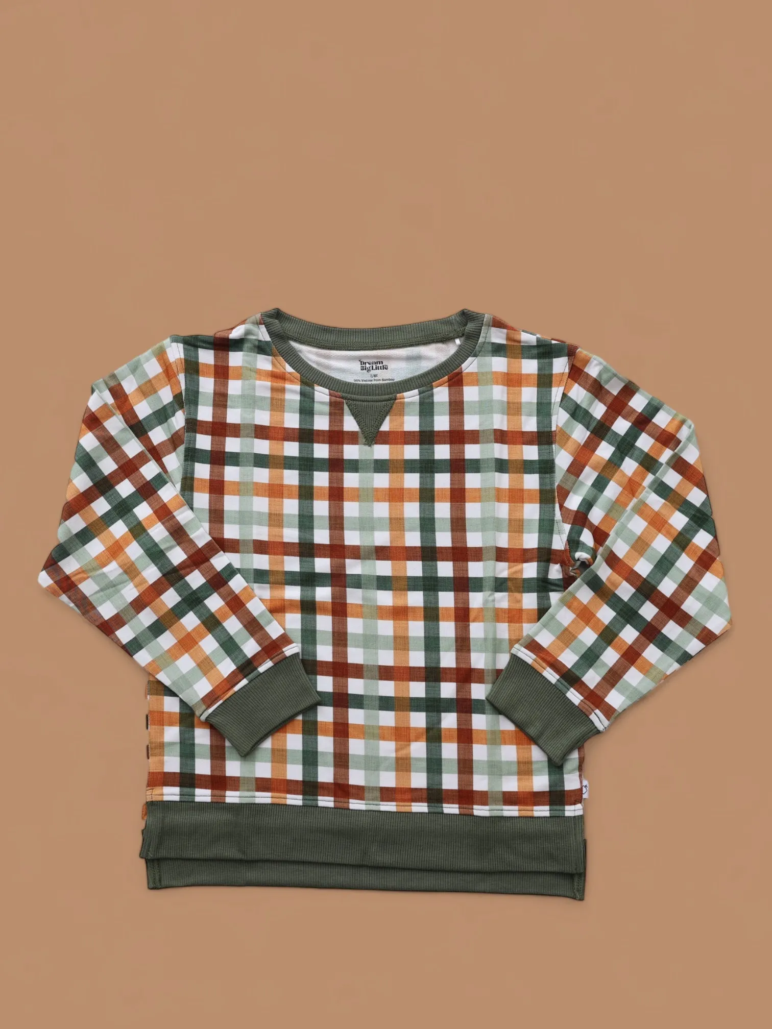 AUTUMN PLAID DREAM PULLOVER