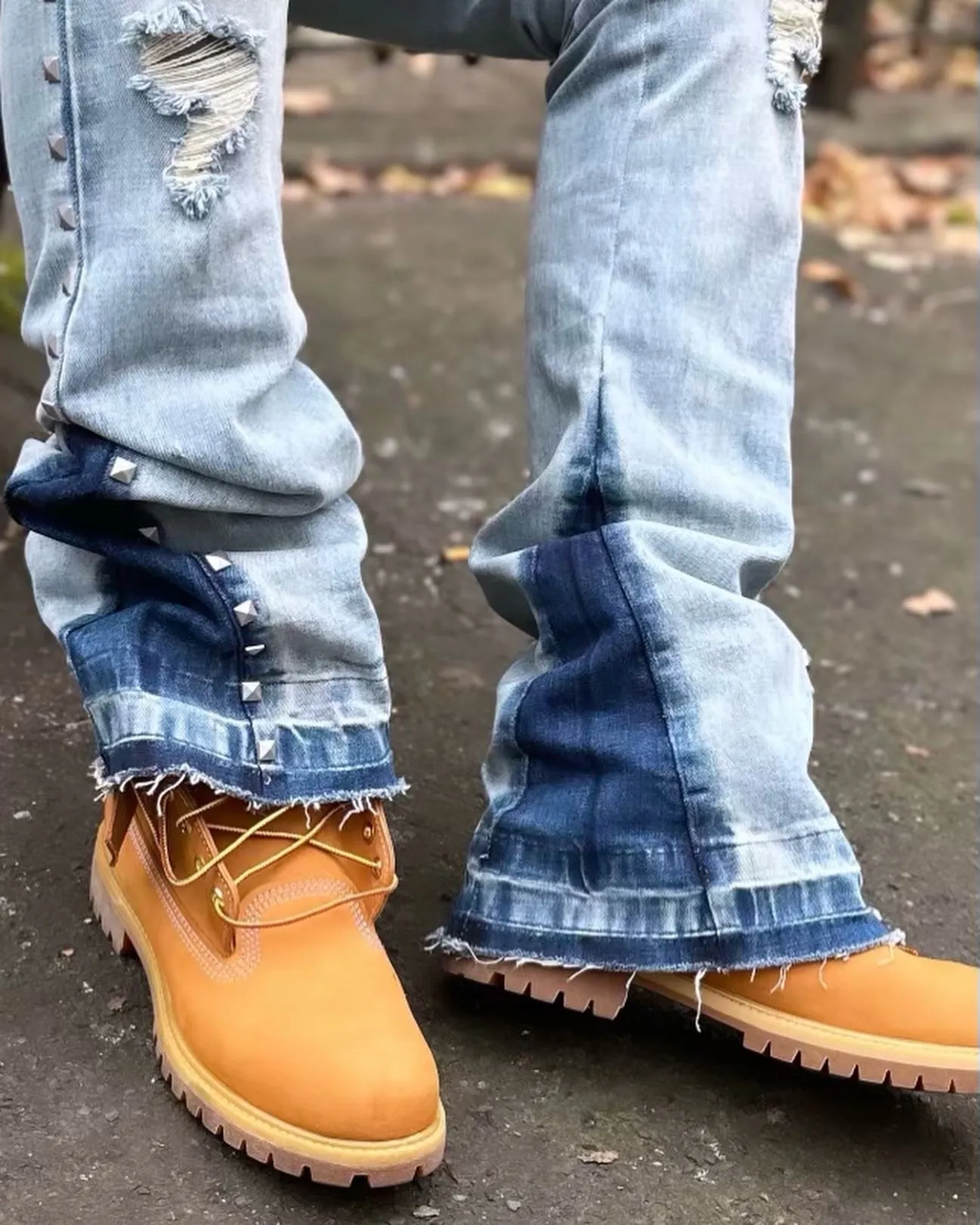 DENIM FLARE JEANS