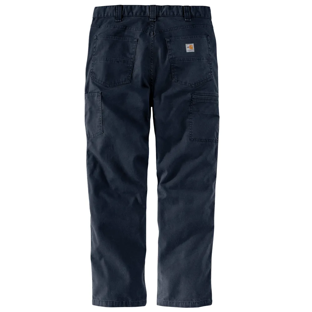 FR RUGGED FLEX RELAXED FIT WORK PANT - I26-Navy | Carhartt 104204