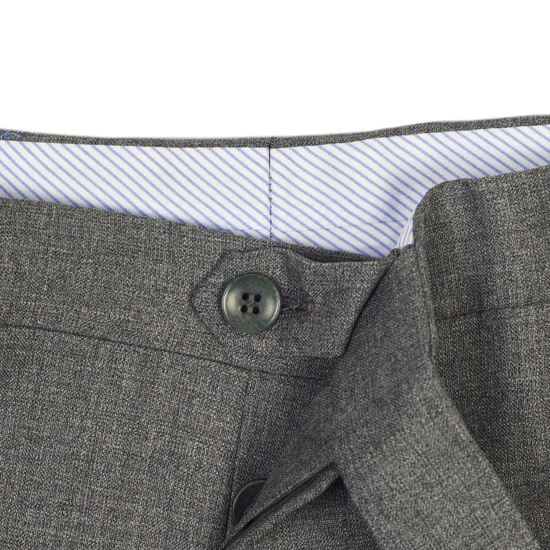 Lightweight "fresco" wool trousers, Medium grey (restock)