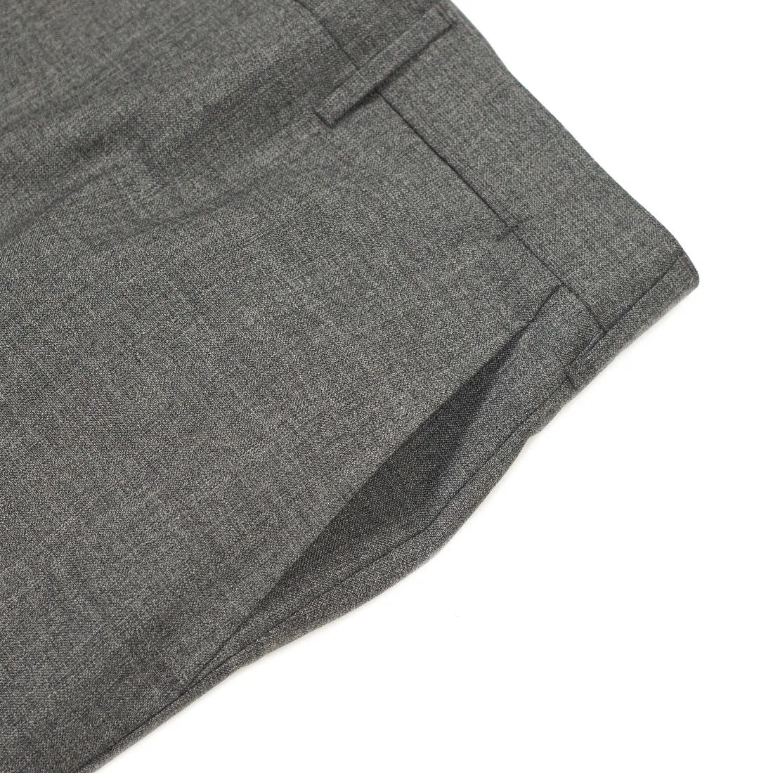 Lightweight "fresco" wool trousers, Medium grey (restock)