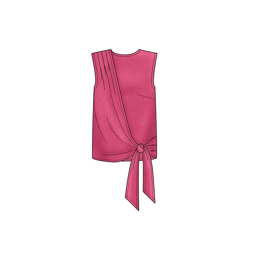 Newlook Pattern N6662 Misses' Drape Top & Wide Leg Pants