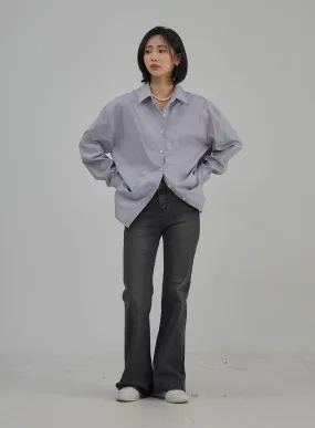 Slim Fit Bootcut Jeans OJ302
