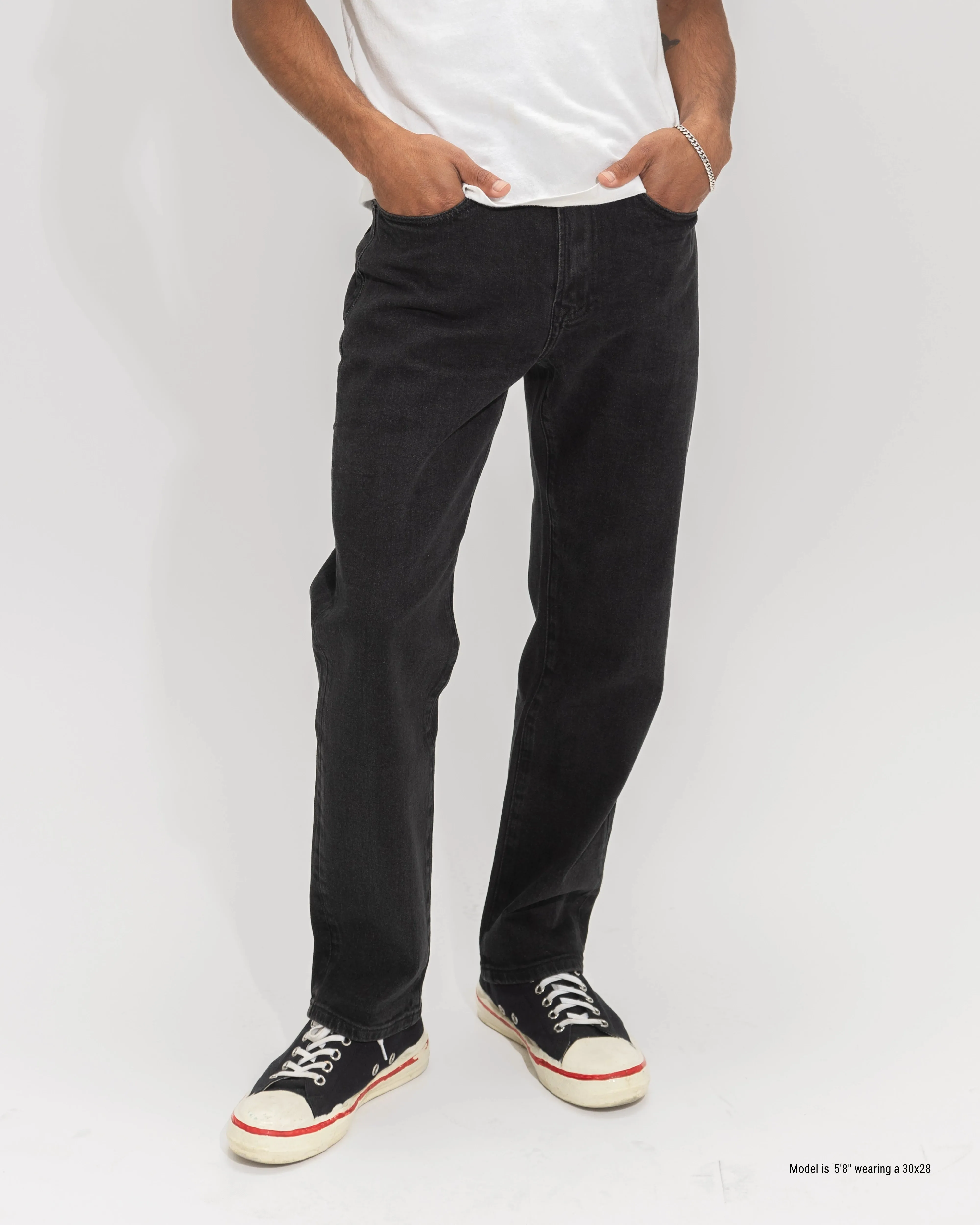 Straight Fit Jeans for Shorter Men