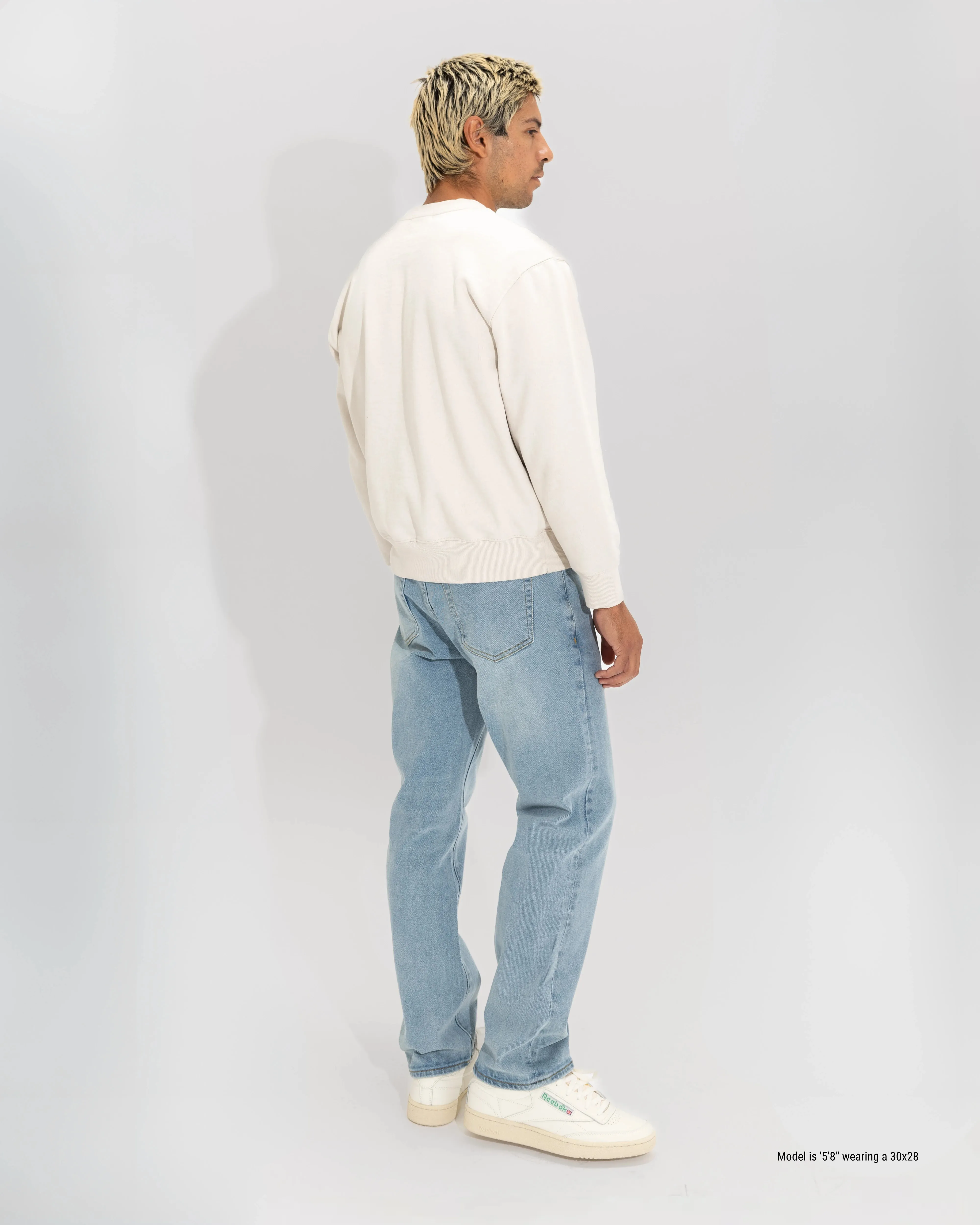 Straight Fit Jeans for Shorter Men