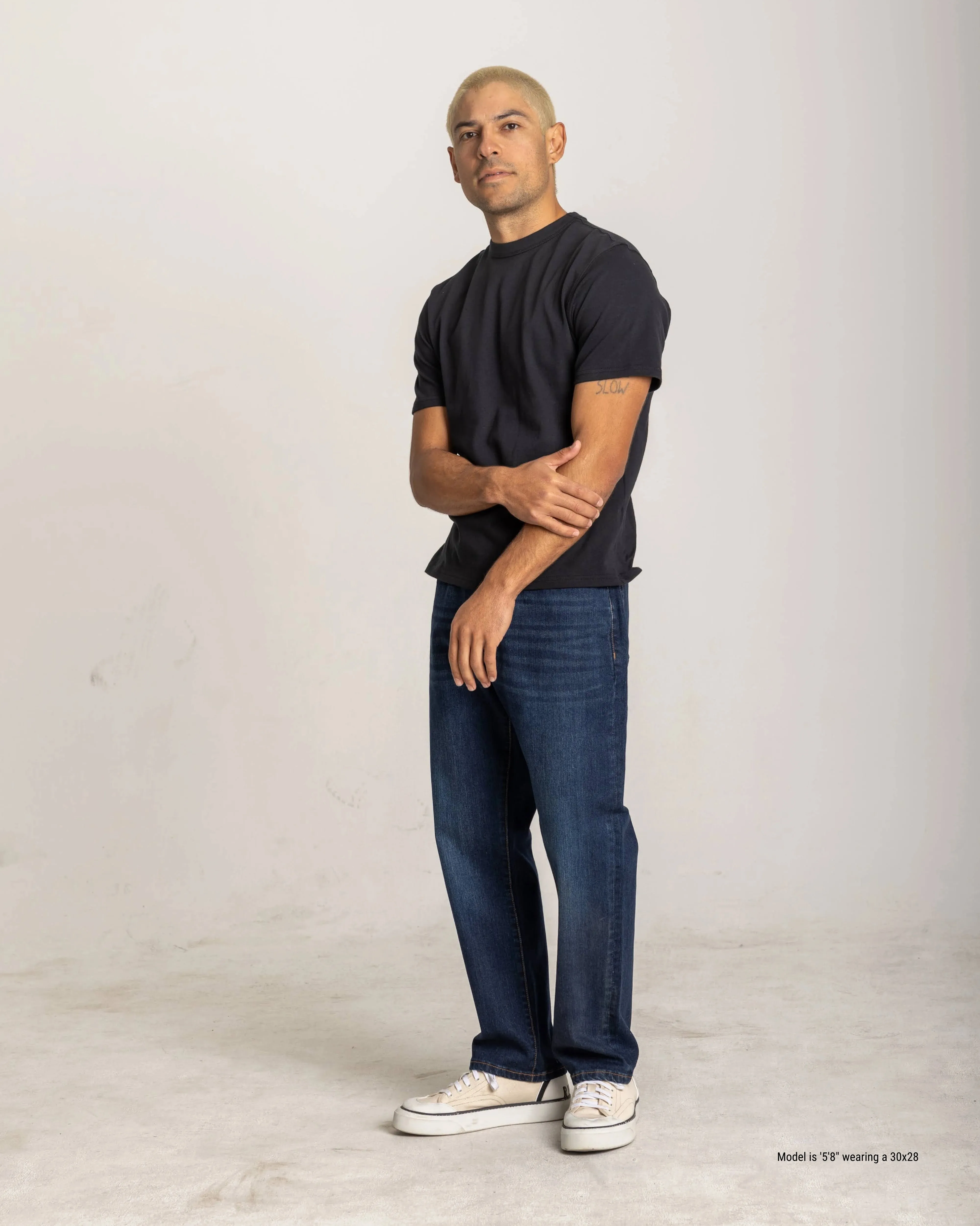 Straight Fit Jeans for Shorter Men