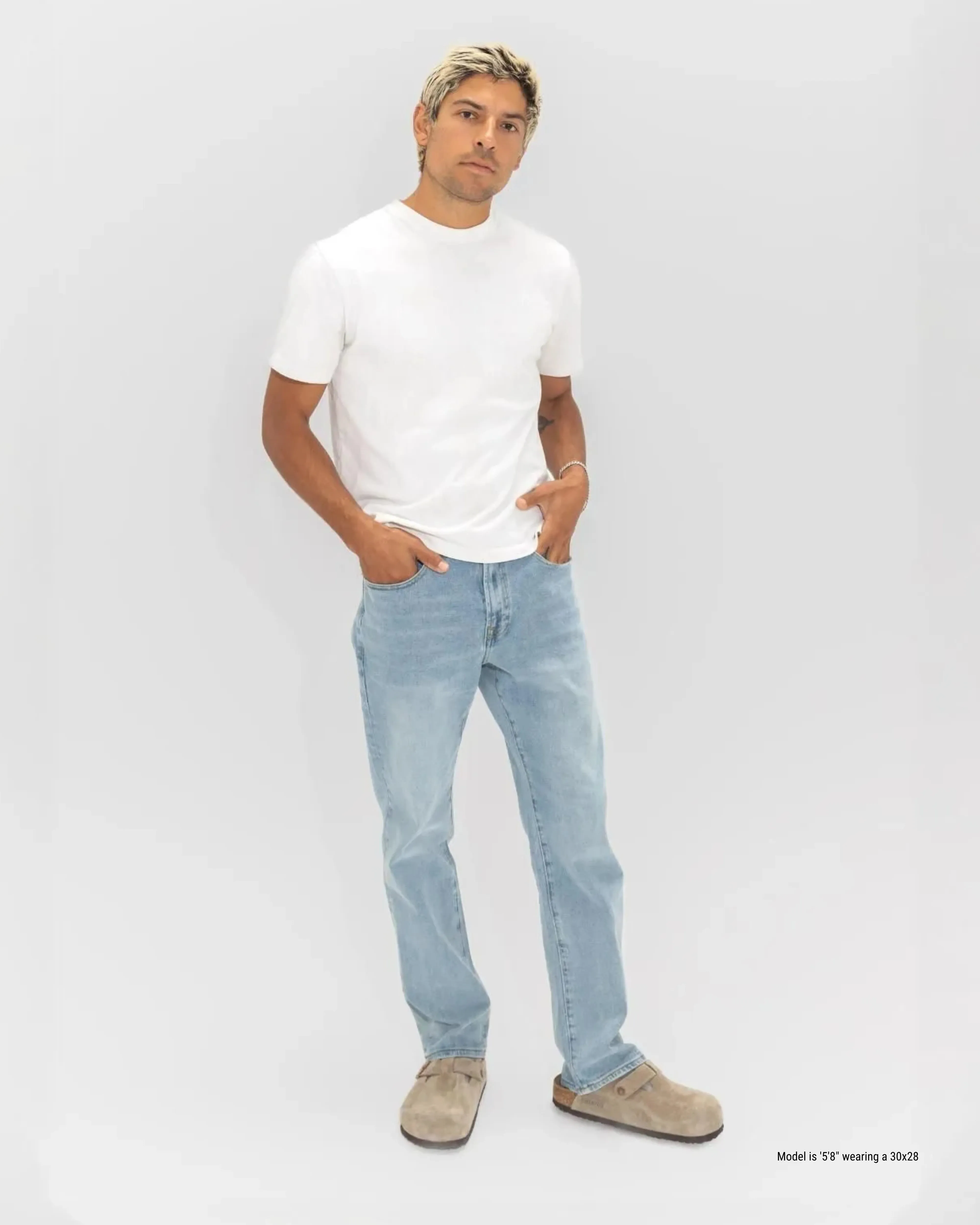 Straight Fit Jeans for Shorter Men