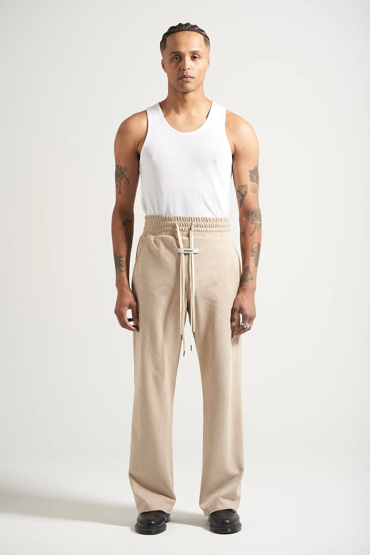 The Suede Twill Lounge Pant