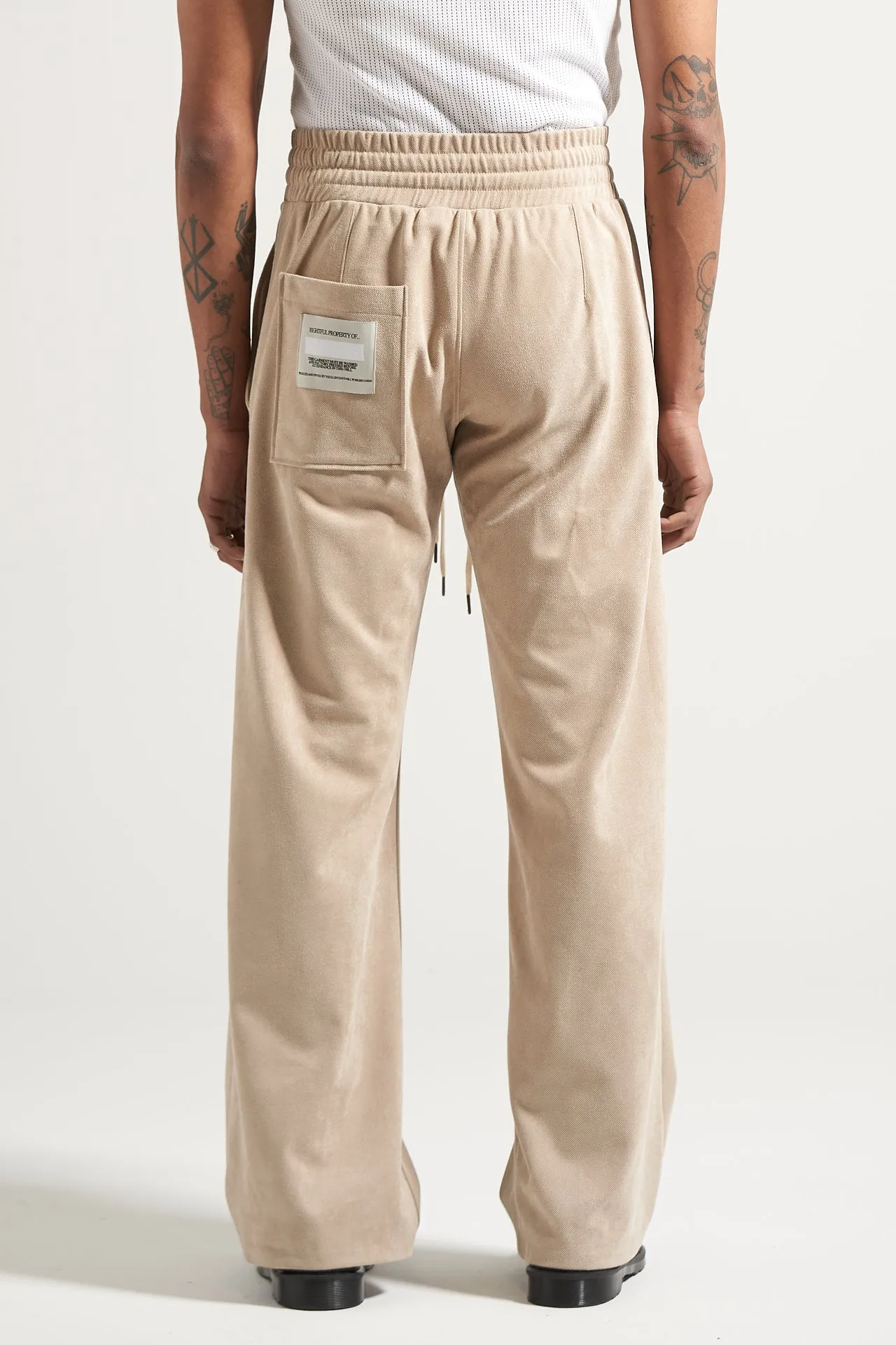 The Suede Twill Lounge Pant