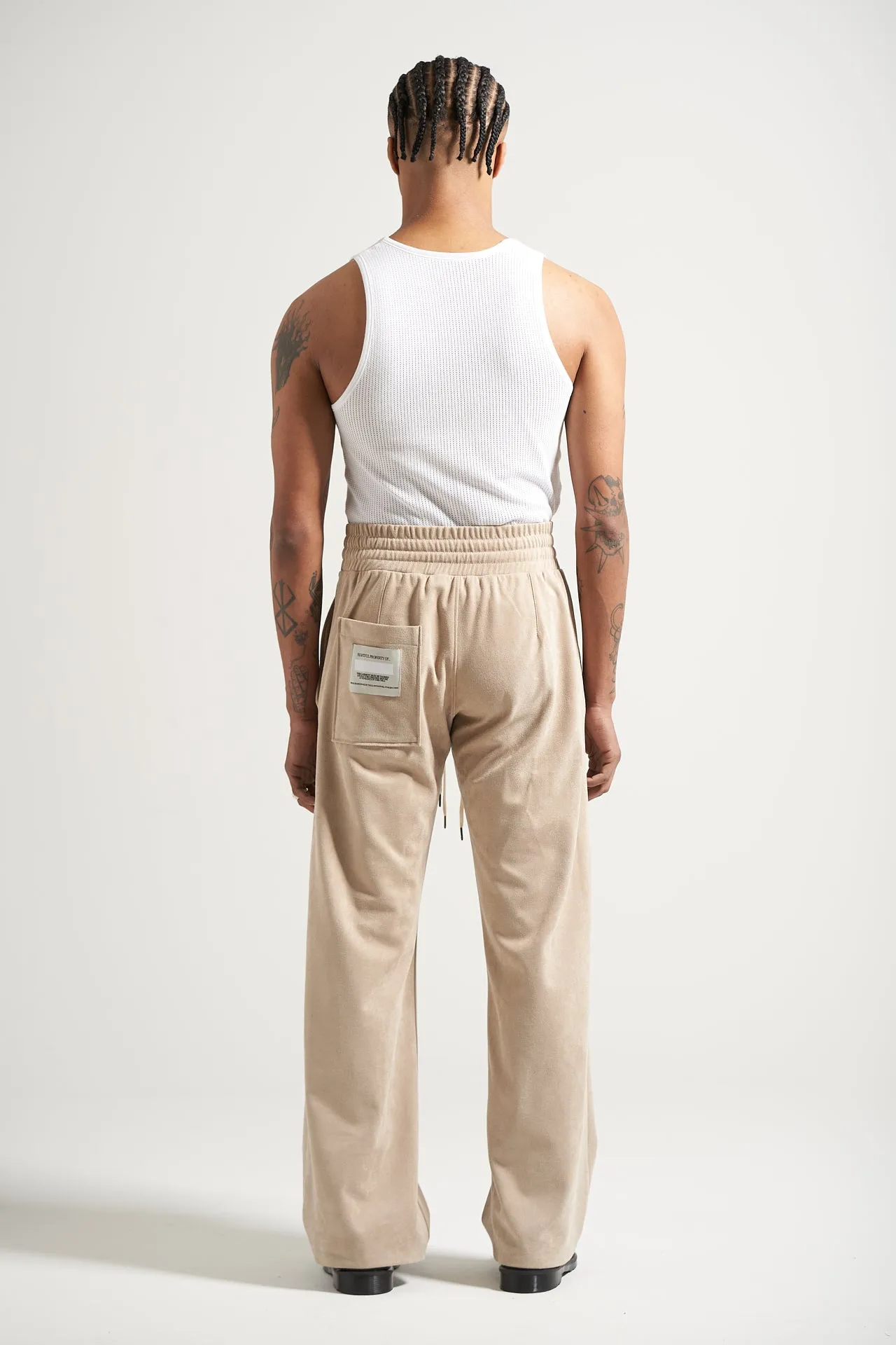 The Suede Twill Lounge Pant