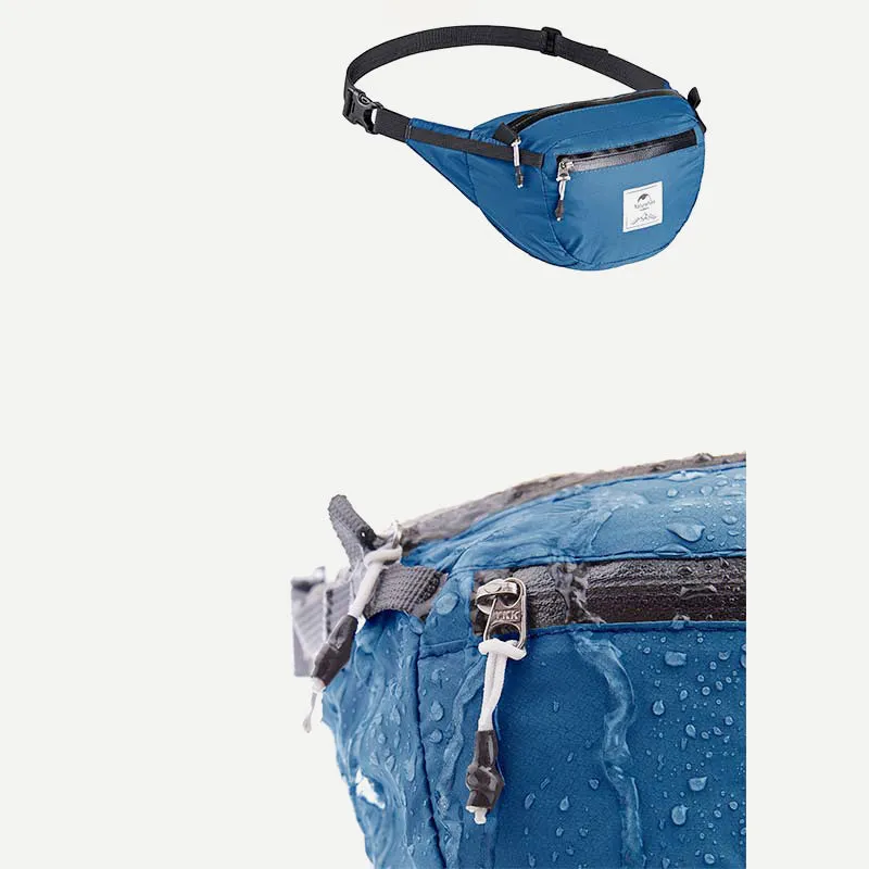 Unisex Foldable Portable Fanny Bag Waist Pack Lightweight for Outdoors Sports